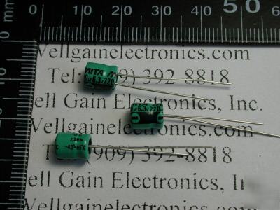 Mita 220UF 6.3V electrolytic capacitor dai=6X8MM 