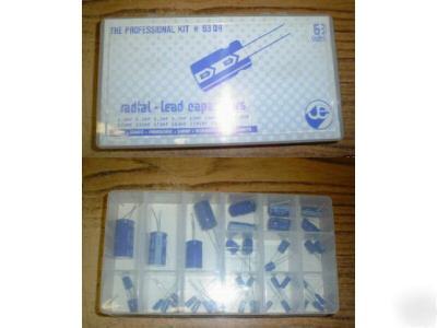 New 63 volt radial nichicon capacitor kit 14 values 