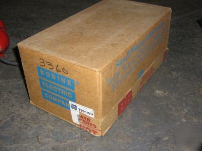 New bodine electric gear motor 1/11HP 130V dc N3660 * *