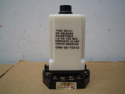 Potter & brumfield chb-38-70013 timer 1.0 to 180 sec.