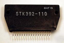 STK392-110 convergence ic's lot of 2
