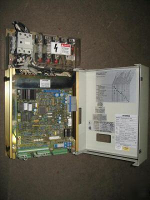 Siemens simoreg microprocessor dc drive R1-106-110-502