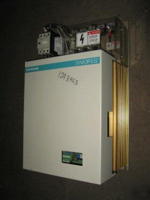 Siemens simoreg microprocessor dc drive R1-106-110-502