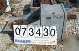 Used: falk reducer, model 1090FZ3A. input hp 30, ratio