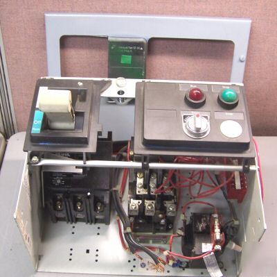 Westinghouse size 2 motor control bucket 50 amp breaker