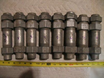 Lot of 8 rigid conduit expansion joint 3/4
