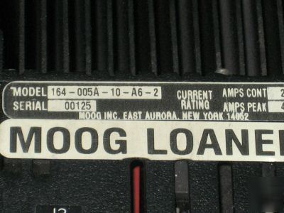Moog digital motor controller 164-005A-10-A6-2