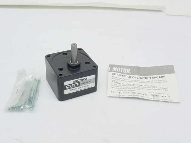 Oriental motor 2GK25KA gear head