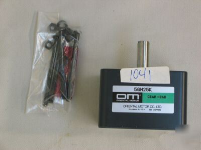 Oriental motor parallel shaft gearhead 25:1 5GN25KA