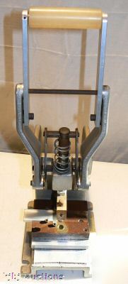 Berg electronics manual arbor press