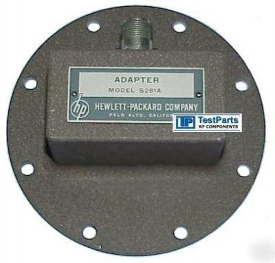 06-02612 hp/agilent S281A waveguide adapter WR284 to n 