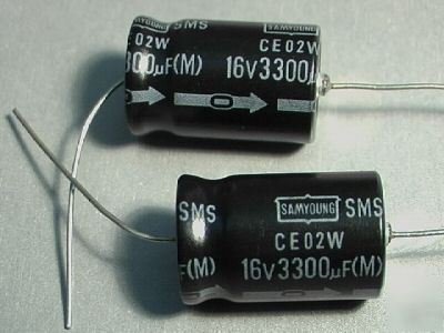 3300UF 16V capacitor lot of 5