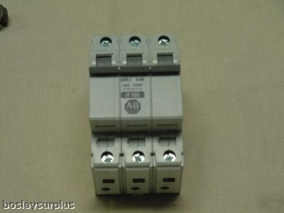 Allen bradley 1492-CB3H160 manual motor controller