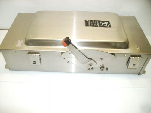 200 amp 600V safety switch disconnect stainless HU364DS