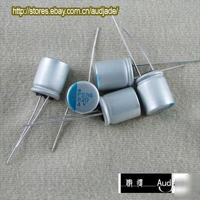 65PCS 820UF 4V ncc conductive polymer solid capacitor