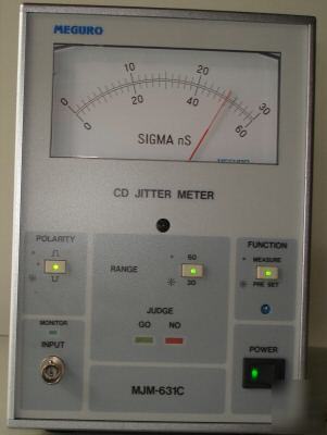 Meguro cd jitter meter mjm 631C