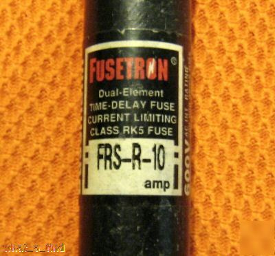 New buss frs-r-10 fuse FRSR10 frsr 10 amp 600 volt 