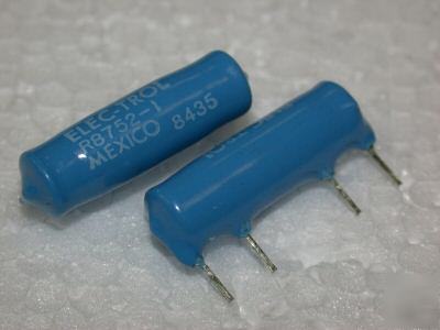 New elec-trol R8752-1 5V-9VDC reed relay sip spst 