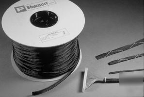 New panduit SE75PFR-cro expandable sleeving braided 