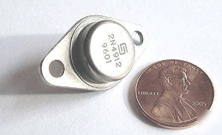 2N4912 silicon power transistor ~ 1 amp 80V 25W npn (4)