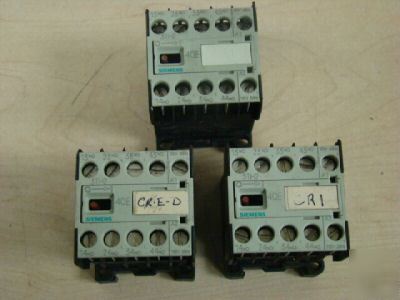 (3) siemens 3TH2040-0AK6 =