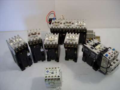Allen bradley control relay overload relay lot of 11