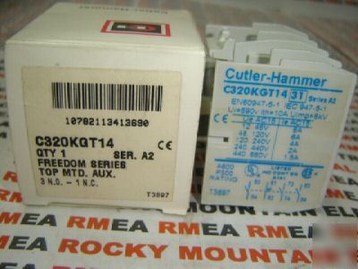 Cutler hammer auxiliary contact kit - C320KGT14 - 