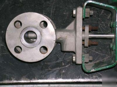 Fisher controls body V500 & actuator size 20