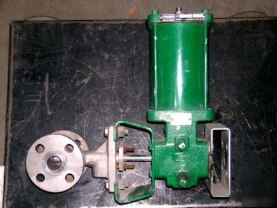 Fisher controls body V500 & actuator size 20