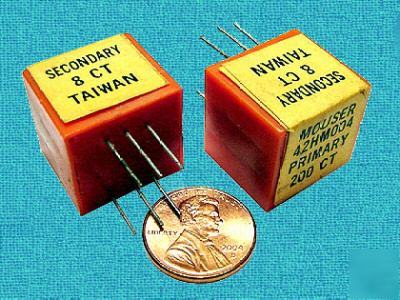 Mini qrp 200:8 ham modulation / audio transformers thm