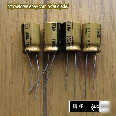 New 50PCS 1000UF 16V nichicon fw audio capacitors 