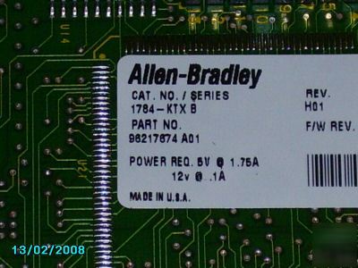 New * * ab allen bradley 1784-ktx series b communication
