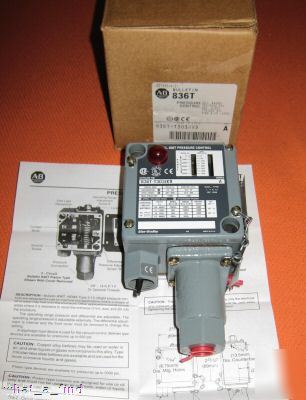 New allen bradley 836T-T303JX9 pressure control switch 