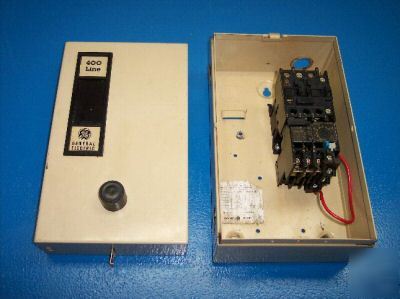 Push button box enclosed 5 hp motor starter 16-23 amp