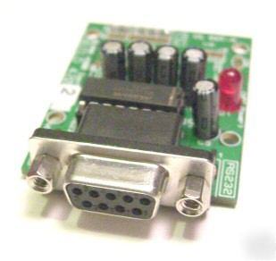 RS232 to ttl converter breadboarder uk MAX232 based