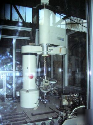 Sony srx-611 robot assembly cell w/ controller +tooling