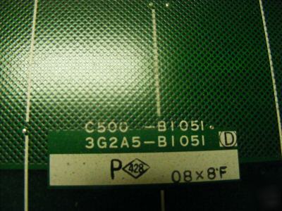 3 omron C500-BI081 expansion rack 8SLOT i/o base units 