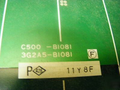 3 omron C500-BI081 expansion rack 8SLOT i/o base units 