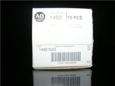 Allen bradley 1492-N23 1492N23 terminal end anchor 
