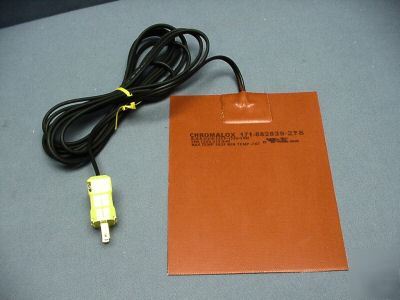 Chromalox silicone laminated heater â€“ 6â€ x 8â€ - 392Â° 