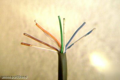 Cmr cat 3 voice cable 4 pr 24 awg gray 2133457H 250'
