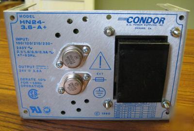 Condor HN24-3.6-a+ 24V @ 3.6A power supply