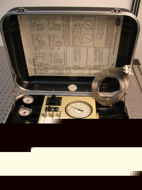 G32907 coleman tool-100 pneumatic calibration panel