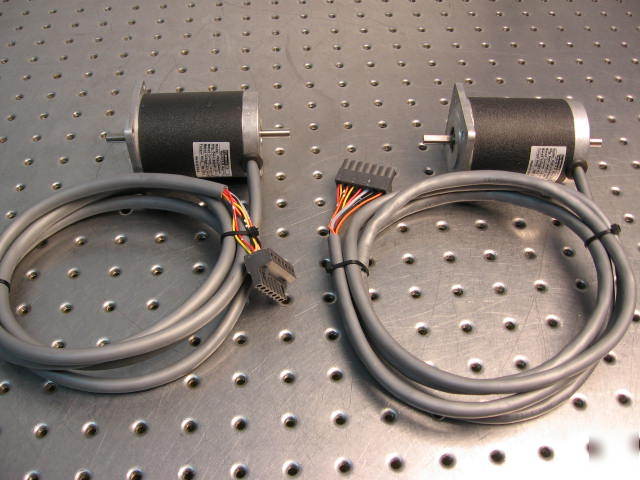 G34082 two elwood gettys hybrid p.m. step motors