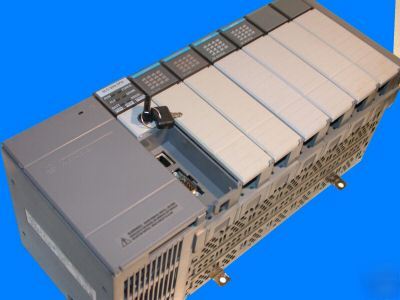 Loaded allen bradley 7 slot slc 500 plc 5/03