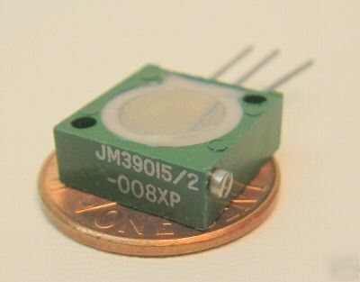 New 20K ohm, potentiometer trimpot, JM39015/2-008XP, 