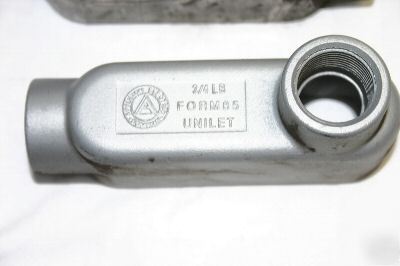 New appleton 3/4 lb form 86 conduit unilet .. alum