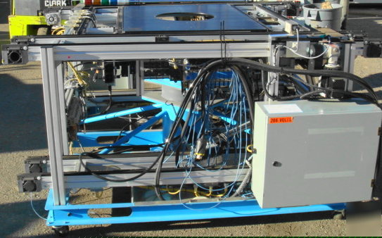 Robot base automated work cell conveyors sensors gearmo