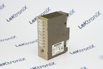 Siemens 6ES5 421-8MA12 - S5 plc 8 point input module