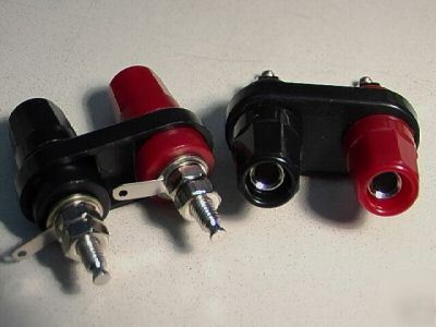 Speaker terminal binding post for tube amp 2 piece 